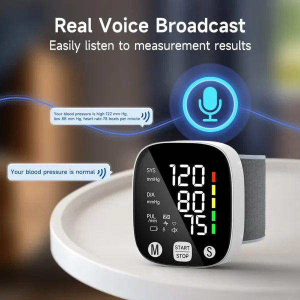 Yongrow yk-bpw1 rechargeable wrist blood pressure monitor € 30,42