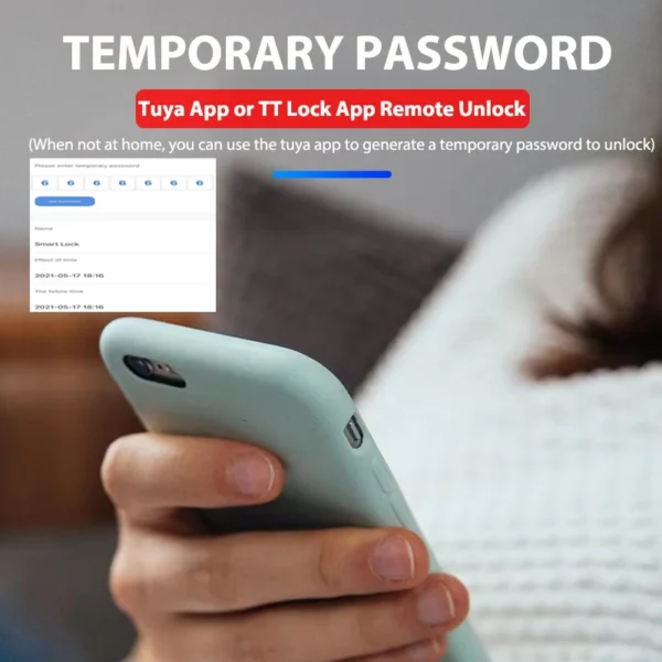 Raykube l1 smart golden door lock for fingerprint password key tuya app € 169,51
