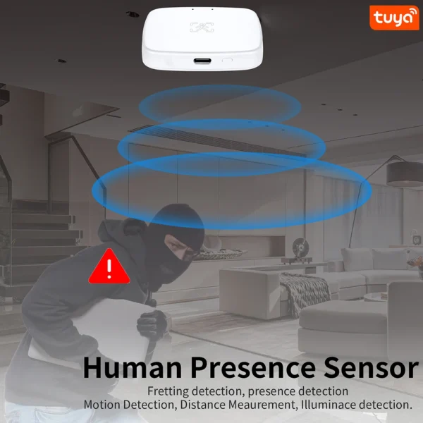 Smart tuya wifi human presence detector mmwave radar sensor € 33,71