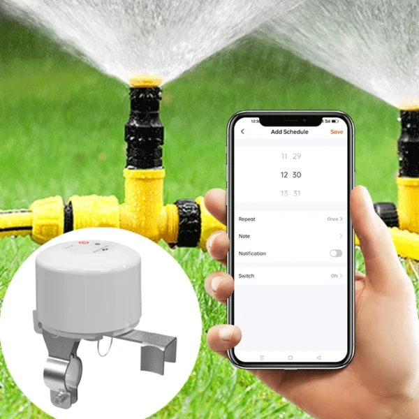 Tuya wifi valve actuator: smart control and automated shut-off gas or water € 47,49