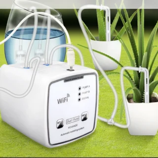 Tuya wifi-kastelulaite sisätiloissa: automatisoitu hoito jopa 20 kasville.