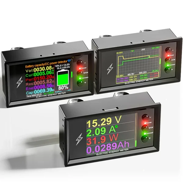 Car & solar battery wifi monitor 0-420v live data history tuya app - image 4