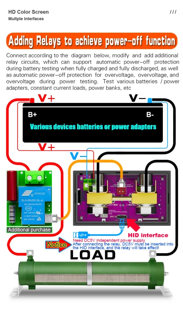 Car & solar battery wifi monitor 0-420v live data history tuya app - image 3